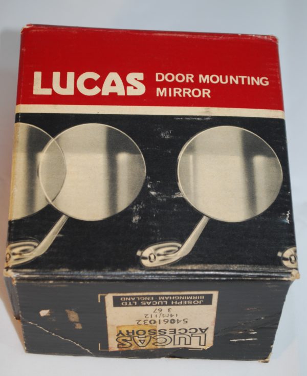 SYPM01 NOS Lucas Door Mounting Mirror - Image 2