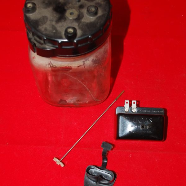 LS005Z Lucas Screenjet Glass jar